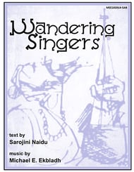 Wandering Singers Unison/Two-Part choral sheet music cover Thumbnail